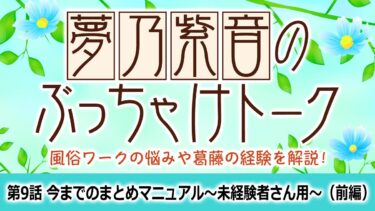第9話 今までのまとめマニュアル～未経験者さん用～