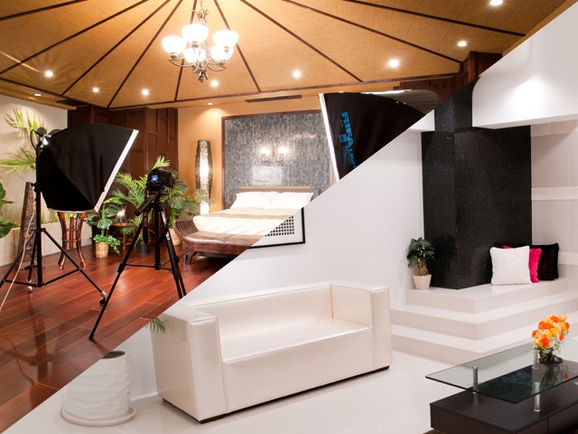 2タイプの撮影スタジオ。初めての方も安心できる待合室も完備。(カリビアンマッサージ 天使のゆびさき:広島/派遣型性感エステティシャン)