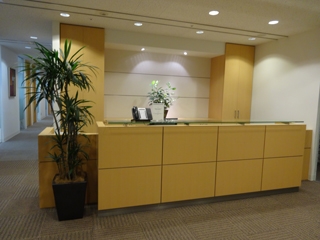 ジールグループ東京オフィスの受付です♪(株式会社ジールグループ:錦/丸の内/栄/人妻・熟女専門プロダクション)