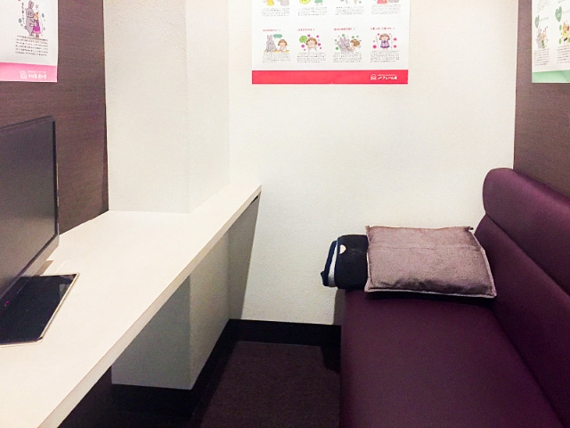 横になれる待機用個室です。貴重な待機時間はリラックスしてお過ごしください。(五十路マダム 東広島店:広島/派遣型コンパニオン)