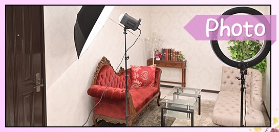 ■事務所内に撮影スペース完備(ハイブリッドエステ64 名古屋店:名駅/中村/納屋橋/デリバリーヘルス)