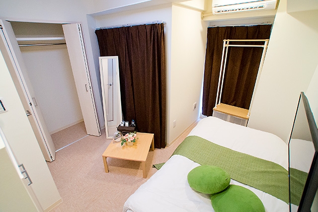 お一人様ワンルーム一室なので、なにも気せずゆっくり待機して頂けます。