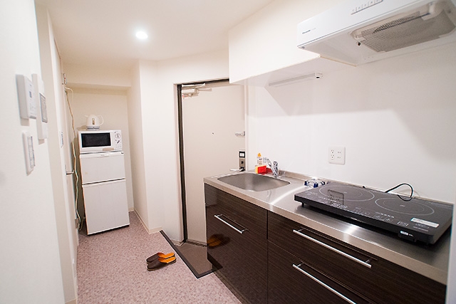 清掃は業者に委託しているので清潔です