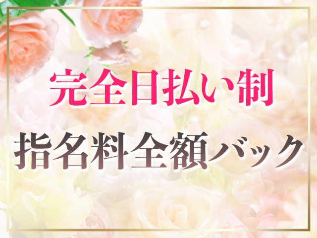 完全日払制 指名料全額バック 風俗行為は一切なし(らんぷ十条店:大塚/巣鴨/駒込/赤羽/メンズエステ)
